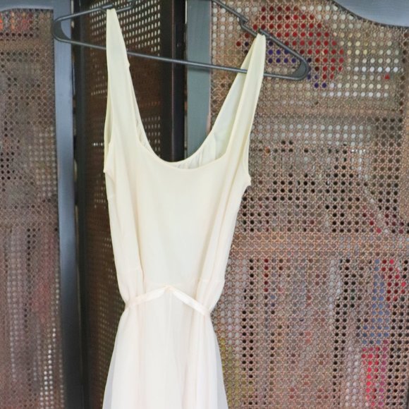 Vintage Cream and Green Chemise - Picture 8 of 15